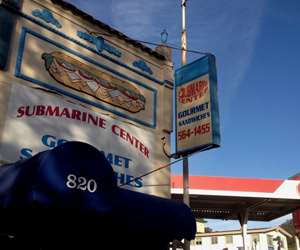 Submarine Center sign