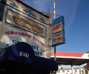 Submarine Center sign