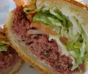 Hot Pastrami sub