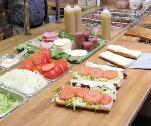 made-to-order submarine sandwiches