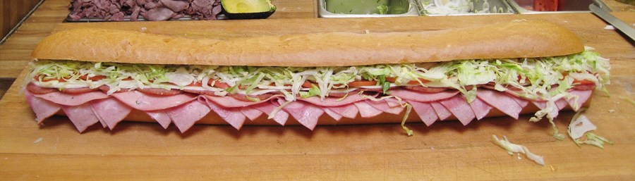 5' party sub