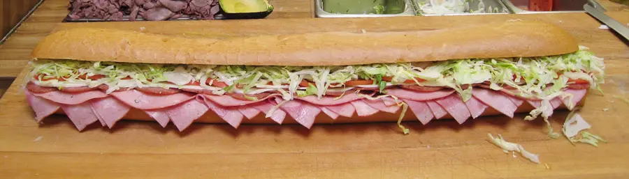 5' party sub